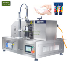 Machine de remplissage en plastique en plastique manuel Small semi-tube